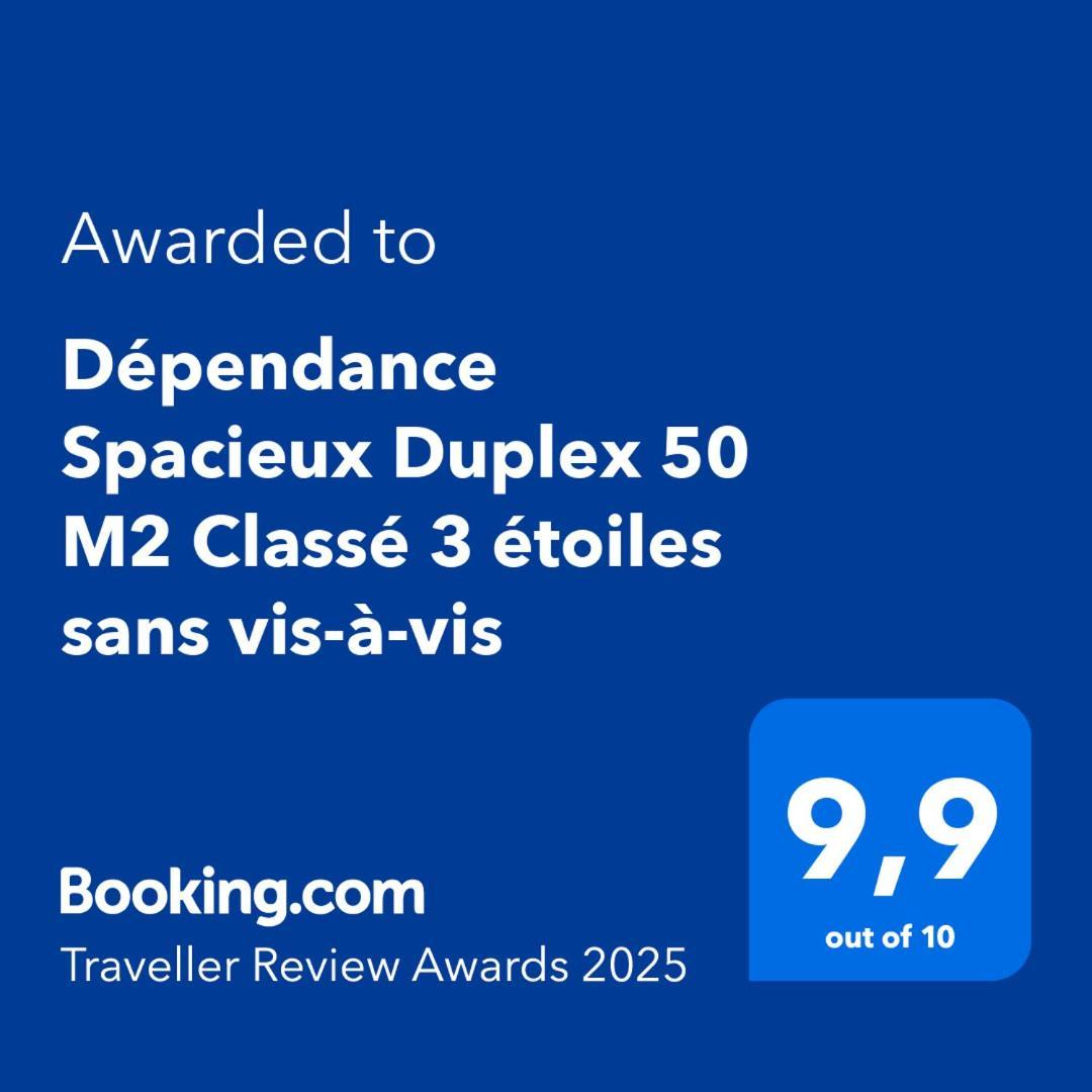Spacieuse Dependance Duplex 50 M2 Classe 3 Etoiles Sans Vis-A-Vis Gréoux-les-Bains Exterior foto